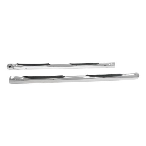 Aries Automotive 3 in. Round Side Bars for 2014-2021 HIGHLANDER - 202019-2 Step Bars, Diameter, Stainless Steel, Polished, Toyota, Pair thumbnail 3