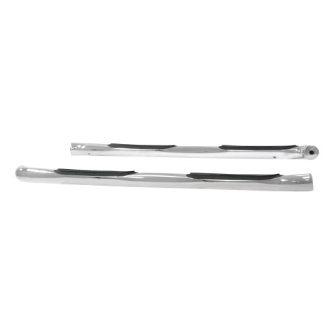 Aries Automotive 3 in. Round Side Bars for 2014-2021 HIGHLANDER - 202019-2 Step Bars, Diameter, Stainless Steel, Polished, Toyota, Pair thumbnail 4