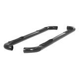 Aries Automotive 3 in. Round Side Bars 203006 Step Bars, Diameter, Steel, Black Powdercoated, Ford, Pair thumbnail 2
