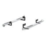 Aries Automotive 3 in. Round Side Bars for 2004-2008 F-150 - 203015-2 Step Bars, Diameter, Stainless Steel, Polished, Ford, Lincoln, Pair thumbnail 6