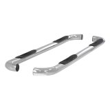 Aries Automotive 3 in. Round Side Bars 203019-2 Step Bars, Diameter, Stainless Steel, Polished, Ford, Pair thumbnail 3