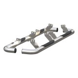 Aries Automotive 3 in. Round Side Bars 204075-2 Step Bars, Diameter, Stainless Steel, Polished, Chevy, GMC, Pair thumbnail 6