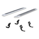 Aries Automotive AdvantEDGE 5.5 in. Side Bars 2555012 Step Bars, Diameter, Aluminum, Chrome Powdercoated, Pair thumbnail 4