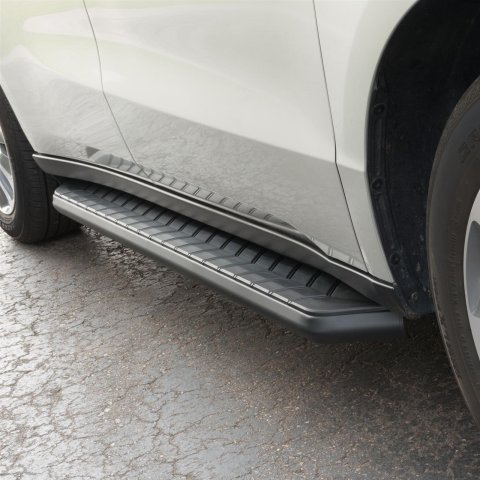 Aries Automotive AeroTread Running Boards 2051973 Boards, Aluminum/Stainless Steel, Black Powdercoated, Full Length, 73.00 in. Length, Dodge, Pair