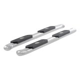 Aries Automotive 4 in. Oval Side Bars S224009-2 Step Bars, Oval, in., Stainless Steel, Polished, Chevy, GMC, Pair thumbnail 5