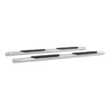 Aries Automotive 4 in. Oval Side Bars S224009-2 Step Bars, Oval, in., Stainless Steel, Polished, Chevy, GMC, Pair thumbnail 6