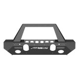 Aries Automotive TrailChaser Front Bumper with Corner and Brush Guards for 2007-2017 WRANGLER, 2018 WRANGLER JK - 2082051 Bumpers, Fabricated, Steel, Black Powdercoated, Textured, Front, Center Section, Guards, Guard, Jeep, Kit thumbnail 6