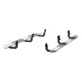 Aries Automotive 6 in. Oval Side Bars 4445044 Step Bars, Aluminum, Black Powdercoated, Gloss, 6.00 Diameter, 85.00 Length, Dodge, Pair thumbnail 7