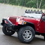 ARIES Automotive - Light Mount Brackets for 1997-2006 WRANGLER 15916 Auxiliary Brackets, Jeep Roof Rack, 97-06 Wrangler TJ thumbnail 1