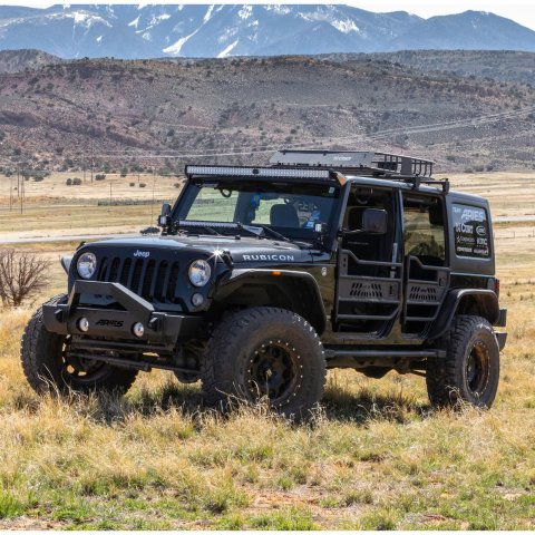 ARIES Automotive - Roof Racks for 2007-2017 WRANGLER, 2018 WRANGLER JK 2070450 Rack, 07-17 Wrangler