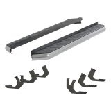 Aries Automotive AeroTread Running Boards for 2014-2024 4RUNNER - 2051025 Boards, Aluminum/Stainless Steel, Polished, Full Length, 70.00 in. Length, Toyota, Pair thumbnail 2