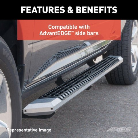 ARIES Automotive - Truck Step Installation Kits for 2011-2025 DURANGO 2055181 VersaTrac Brackets 2011-2019 Dodge Durango ALL thumbnail 1