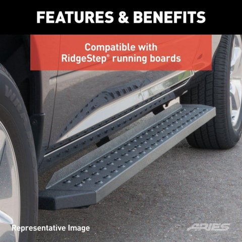 ARIES Automotive - Truck Step Installation Kits for 2011-2025 DURANGO 2055181 VersaTrac Brackets 2011-2019 Dodge Durango ALL thumbnail 2