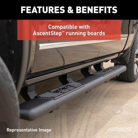 ARIES Automotive - Truck Step Installation Kits for 2011-2025 DURANGO 2055181 VersaTrac Brackets 2011-2019 Dodge Durango ALL thumbnail 4