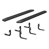 Aries Automotive AdvantEDGE 5.5 in. Side Bars for 2004-2024 TITAN, 2016-2024 TITAN XD - 2556042 Step Bars, Diameter, Aluminum, Chrome Powdercoated, Pair thumbnail 3
