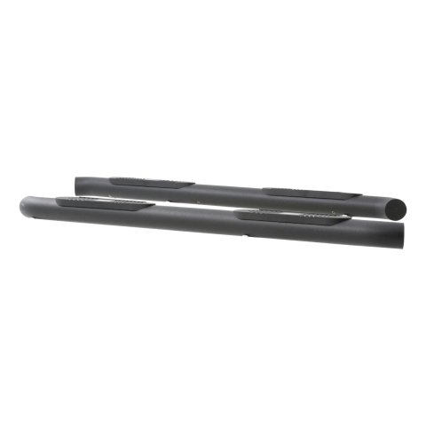 Aries Automotive Big Step 4 in. Round Side Bars AL232012 Bars, Step, Diameter, Aluminum, Black Textured Powdercoated, Toyota, Pair thumbnail 5