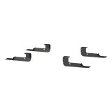 Aries Automotive 6 in. Oval Side Bar Mounting Brackets 4492 Step Brackets, Oval, Chevy, GMC, Kit thumbnail 2