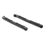 Aries Automotive 3 in. Round Side Bars 203031 Step Bars, Diameter, Steel, Black Powdercoated, Ford/Mazda, Pair thumbnail 2
