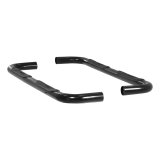 Aries Automotive 3 in. Round Side Bars for 2000-2006 TUNDRA - 202003 Step Bars, Side, inch, Steel, Black Powdercoated, Toyota, Pair thumbnail 2