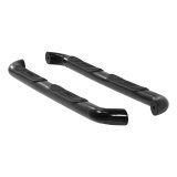 Aries Automotive 3 in. Round Side Bars for 2005-2023 TACOMA - 202008 Step Bars, Side, inch, Steel, Black Powdercoated, Toyota, Pair thumbnail 3