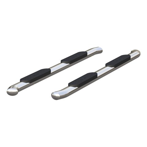 Aries Automotive 4 in. Oval Side Bars S223006-2 Step Bars, Oval, in., Stainless Steel, Polished, Ford, Pair thumbnail 6