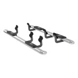 Aries Automotive 4 in. Oval Side Bars S223043-2 Step Bars, Stainless Steel, Polished, 4.00 Diameter, 99.990 Length, Ford, Pair thumbnail 5