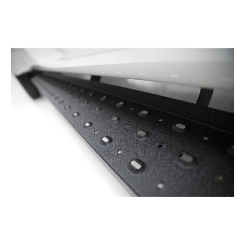 Aries Automotive RidgeStep Running Boards 2055536 Board, RidgeStep, Steel, Black Textured Powdercoated, 6.500 in. Diameter, Cab Length, 91.000 in. Long MegaCab, Dodge, RAM, Pair thumbnail 6