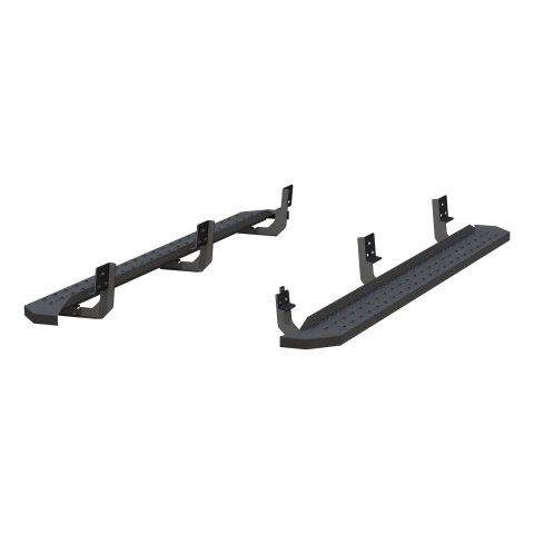Aries Automotive RidgeStep Running Boards 2055536 Board, RidgeStep, Steel, Black Textured Powdercoated, 6.500 in. Diameter, Cab Length, 91.000 in. Long MegaCab, Dodge, RAM, Pair thumbnail 9