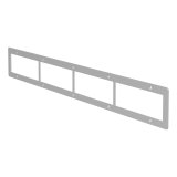 ARIES Automotive Grilles and Grille Inserts PC30OS Guard Face Plate, Pro Series, (1)30In, Ss, 30" OPEN FACE, BRUSH STAINLESS STEEL thumbnail 4