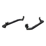 Aries Automotive 3 in. Round Side Bars 205040 Nerf and Step Bars, Steel, Black, Polished, Powdercoated, 3.00 Diameter, Dodge, Pair thumbnail 5