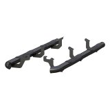 Aries Automotive 3 in. Round Side Bars for 2014-2018 4RUNNER - 202022 Nerf and Step Bars, Steel, Black, Gloss, Powdercoated, 3.00 Diameter, Toyota, Pair thumbnail 2