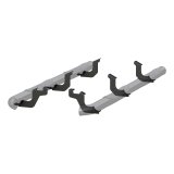 Aries Automotive 3 in. Round Side Bars for 2014-2018 4RUNNER - 202022 Nerf and Step Bars, Steel, Black, Gloss, Powdercoated, 3.00 Diameter, Toyota, Pair thumbnail 4