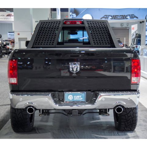 ARIES Automotive Headache Racks and Window Guards 1110111 Rack, Switchback, 09-10 1500/2500/3500 CREW CAB; 11-18 RAM 1500/2500/3500 CREW CAB thumbnail 2