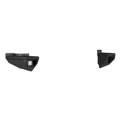 ARIES Automotive - Bumper End Plates for 2007-2025 WRANGLER, 2018 WRANGLER JK 2081223 Side Extensions, TrailChaser 2007 2017 Jeep Wrangler thumbnail 8