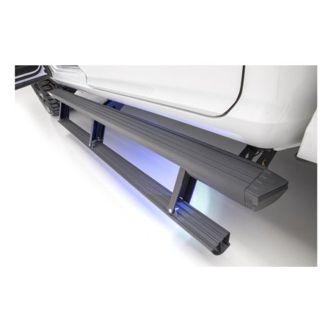 Aries Automotive ActionTrac Powered Running Boards for 2015-2025 CANYON, COLORADO - 3047904 Power Boards, ActionTrac, Aluminum, Black Powdercoated, Chevy, GMC, Crew Cab, Kit thumbnail 6