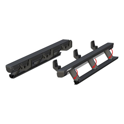 Aries Automotive ActionTrac Powered Running Boards for 2015-2025 CANYON, COLORADO - 3047904 Power Boards, ActionTrac, Aluminum, Black Powdercoated, Chevy, GMC, Crew Cab, Kit thumbnail 8