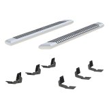 Aries Automotive AdvantEDGE 5.5 in. Side Bars for 2019-2024 1500 - 2555050 Step Bars, Aluminum, Chrome, Powdercoated, 5.500 Diameter, 75.00 Length, Ram, Pair thumbnail 2