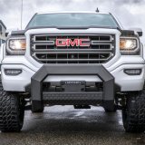 Aries Automotive AdvantEDGE 5.5 in. Bull Bars 2164003 Grille Guards, ADVANTEdge Bar, Aluminum, Black Powdercoated, Chevrolet, GMC, Each thumbnail 1