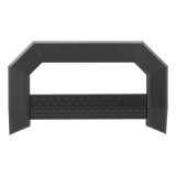 Aries Automotive AdvantEDGE 5.5 in. Bull Bars 2164003 Grille Guards, ADVANTEdge Bar, Aluminum, Black Powdercoated, Chevrolet, GMC, Each thumbnail 8