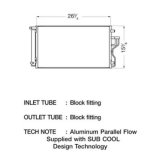 CSF Air Conditioning Condensers 10672 Condenser, Aluminum, Natural, for use on Hyundai, Each thumbnail 1