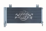 CSF Air Conditioning Condensers 10729 Condenser, Aluminum, Natural, Mazda, Each thumbnail 4