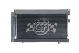 CSF Air Conditioning Condensers 10738 Condenser, Aluminum, Black, Subaru, Each thumbnail 4