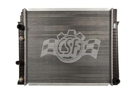 CSF Radiators 2824 Radiator, Crossflow, Aluminum/Plastic, Natural, Volvo, 2.3L, 2.9L, Each thumbnail 4