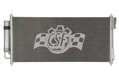 CSF Air Conditioning Condensers 10401 Condenser, Aluminum, Natural, Nissan, Each thumbnail 4
