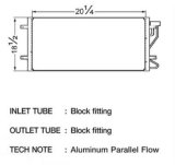 CSF Air Conditioning Condensers 10405 Condenser, Aluminum, Black, Jeep, Each thumbnail 1