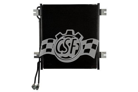 CSF Air Conditioning Condensers 10595 Condenser, Aluminum, Black, International, Each thumbnail 4