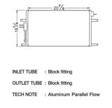 CSF Air Conditioning Condensers for 2004 GRAND CHEROKEE - 10471 Condenser, Aluminum, Black, Jeep, Each thumbnail 1