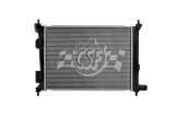 CSF Radiators for 2012-2016 ACCENT, RIO, 2012-2014 VELOSTER - 3540 Radiator, OE Replacement, Aluminum/Plastic, Natural, use on Kia/Hyundai, Each thumbnail 4