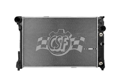 CSF Radiators 3548 Radiator, OE Replacement, Aluminum/Plastic, Natural, Mercedes-Benz, Each thumbnail 4