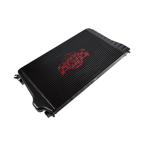 CSF Turbo Diesel Charge-Air Coolers 7101 Intercooler, Charge Cooler, Aluminum, Black Powdercoated, Chevy, GMC, 6.6L, Duramax, Each thumbnail 2